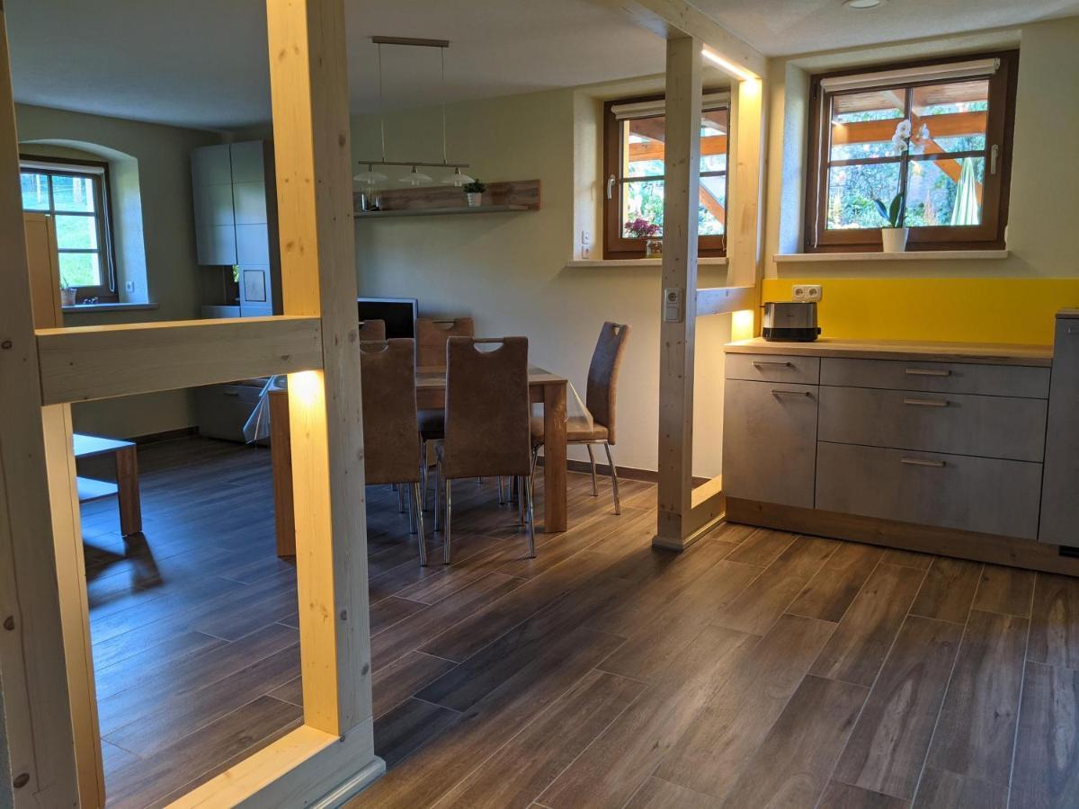 Bad Gottleuba Ferienwohnung Aus-Zeit Auf Dem Lande מראה חיצוני תמונה